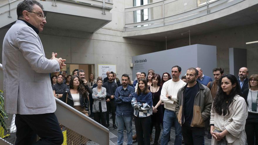 La instalación de ‘Visiones Cuánticas’ llega a Hibridalab