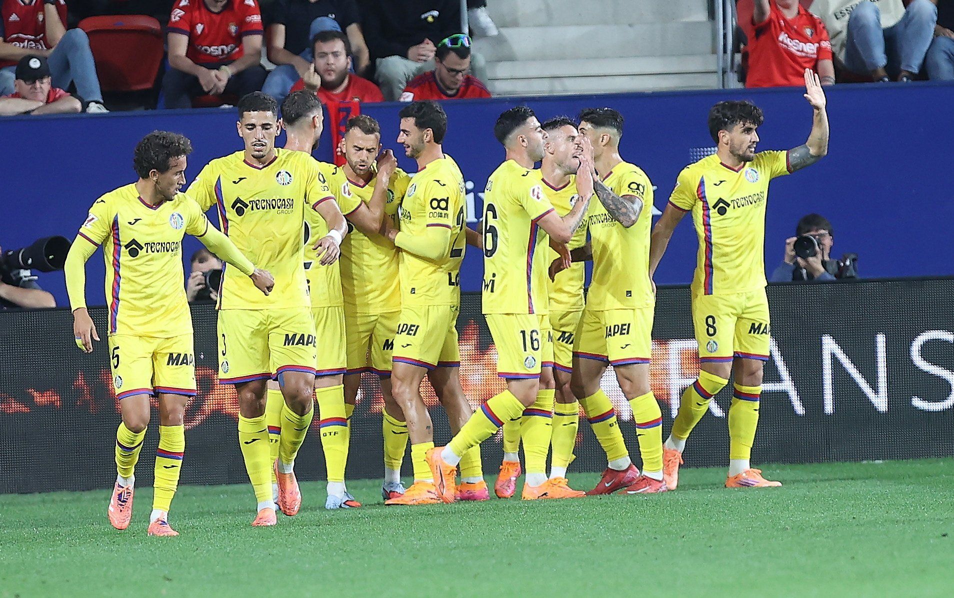 Fotos del Osasuna-Getafe en El Sadar