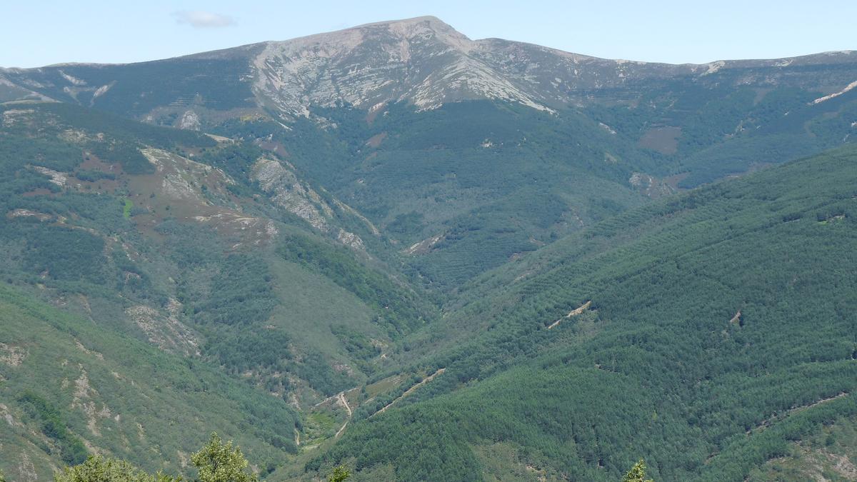 El pico de San Millán, uno de los más altos de la sierra de la Demanda.