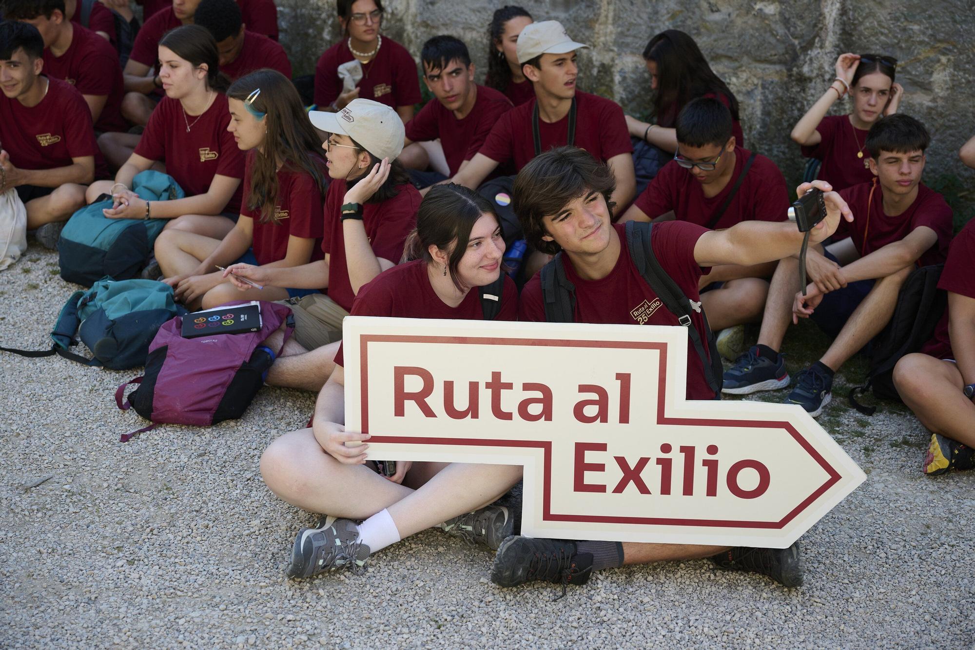 Comienza el viaje 'Ruta al exilio' en el Fuerte de Ezkaba