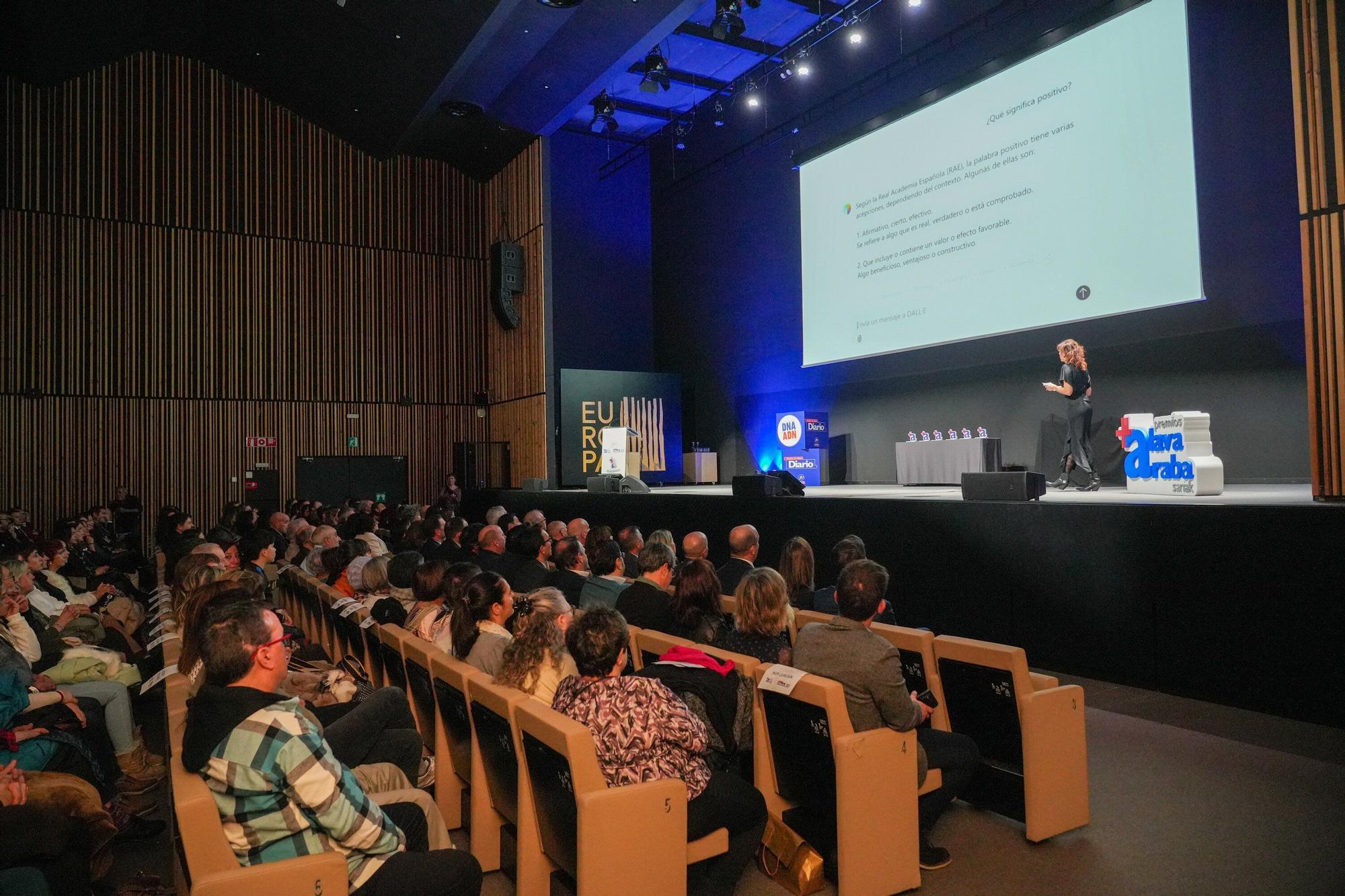 En imágenes: Así ha sido la entrega de los Premios +Álava Sariak
