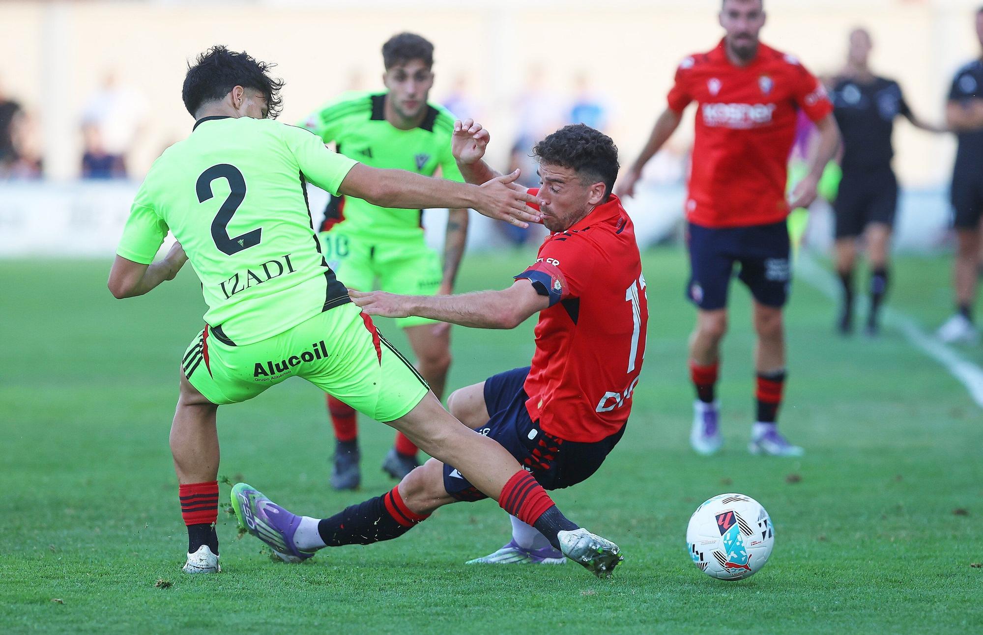 Osasuna logra en Tafalla su primer triunfo de pretemporada