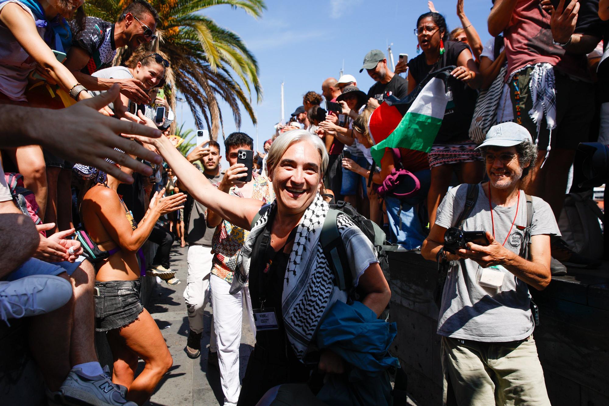 Fotos: La flotilla Global Sumud zarpa rumbo a Gaza