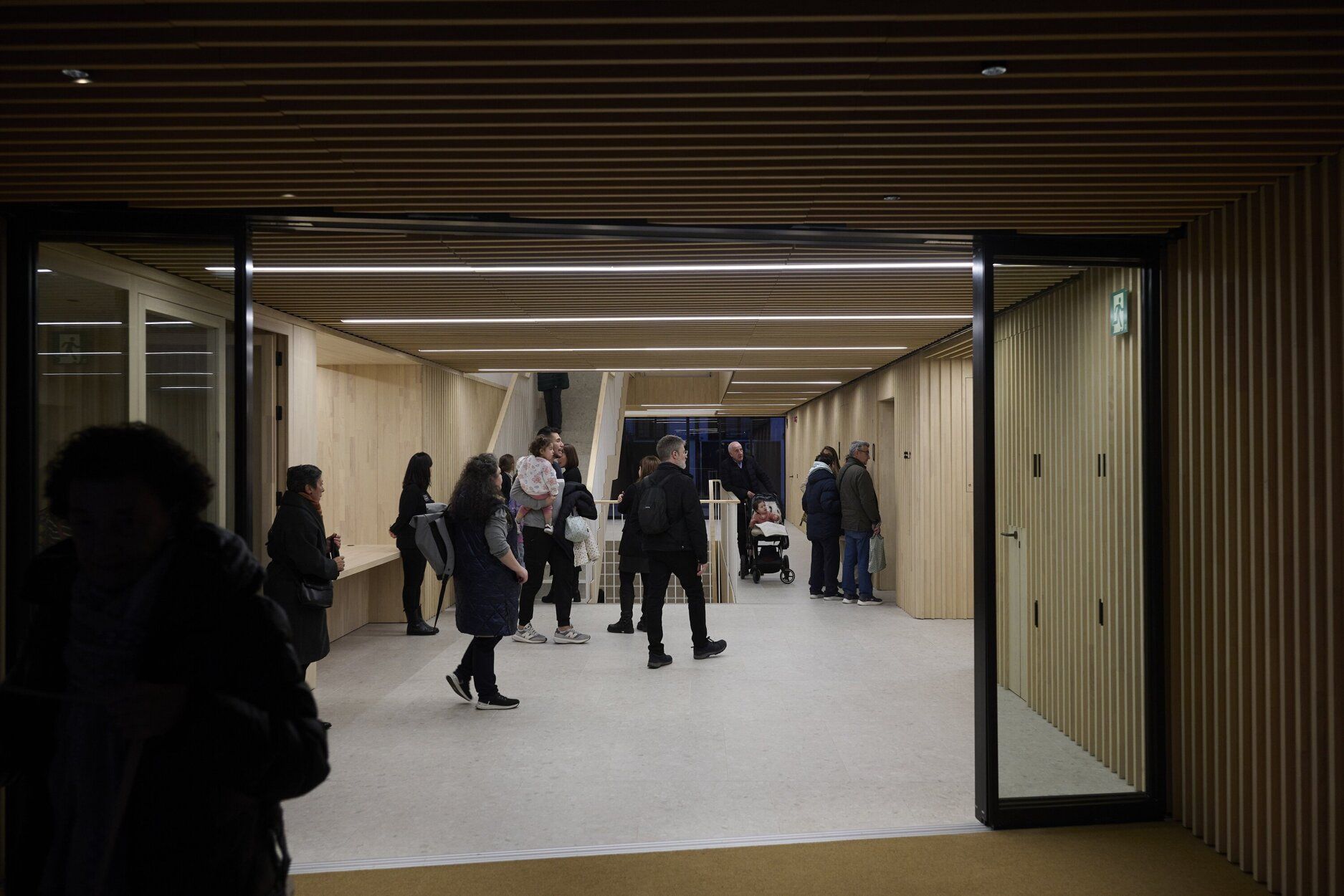 Imágenes de la inauguración del Civivox Pompelo