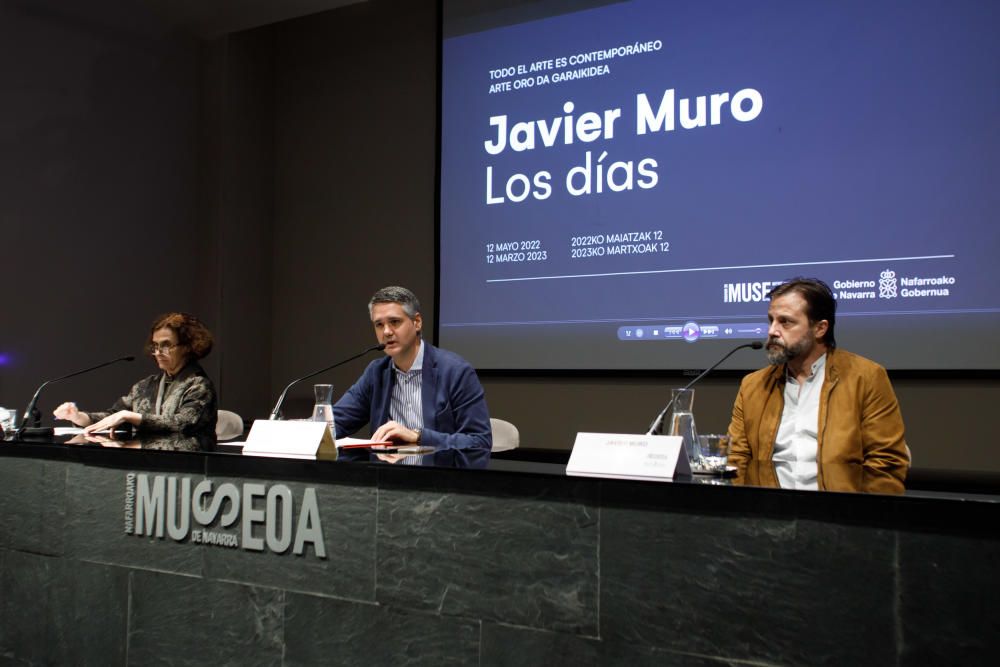 Imágenes de la exposición de Javier Muro en el Museo de Navarra