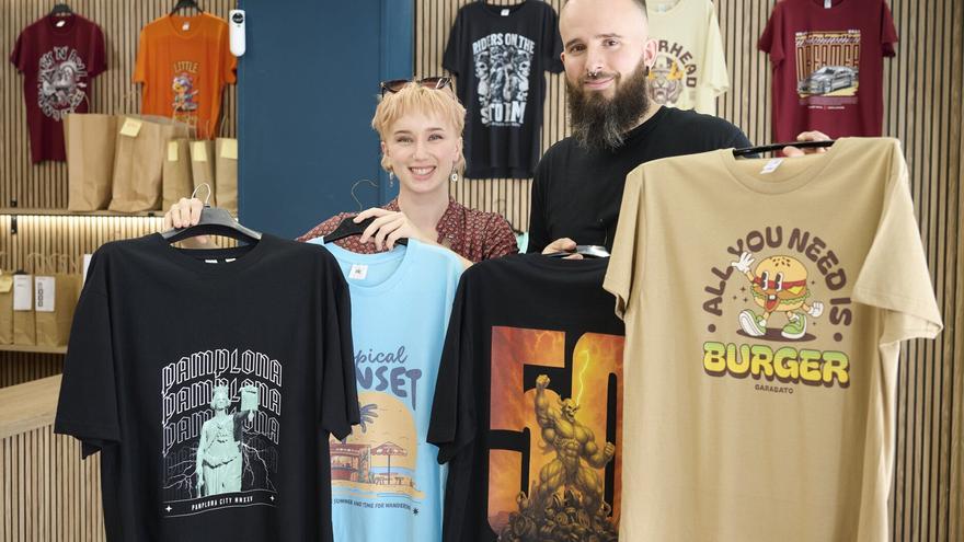 Las personalizaciones de ropa asequibles llegan a Pamplona