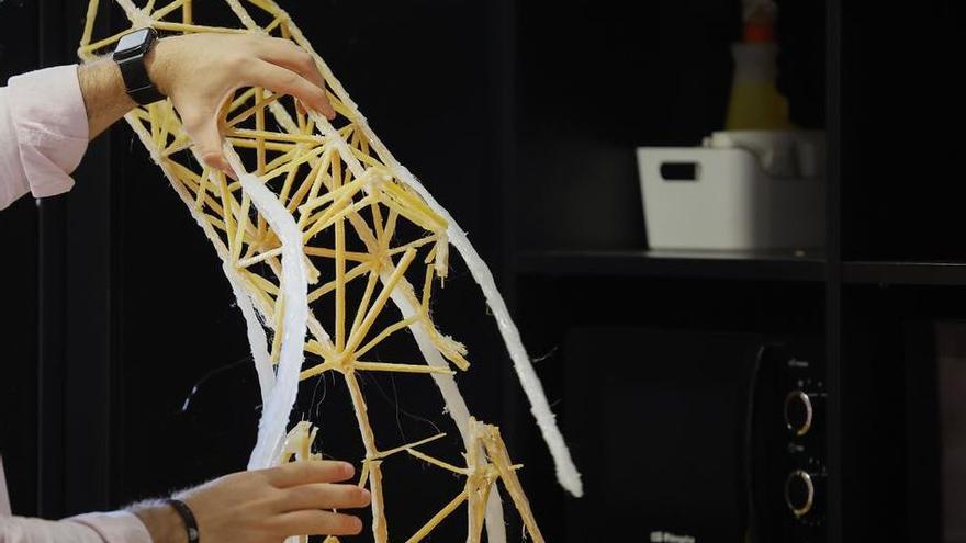 Polémica en el concurso de estructuras con espaguetis en Pamplona: impugnan al ganador por incumplir las normas