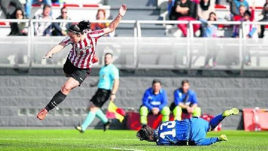 Nekane llega a tiempo