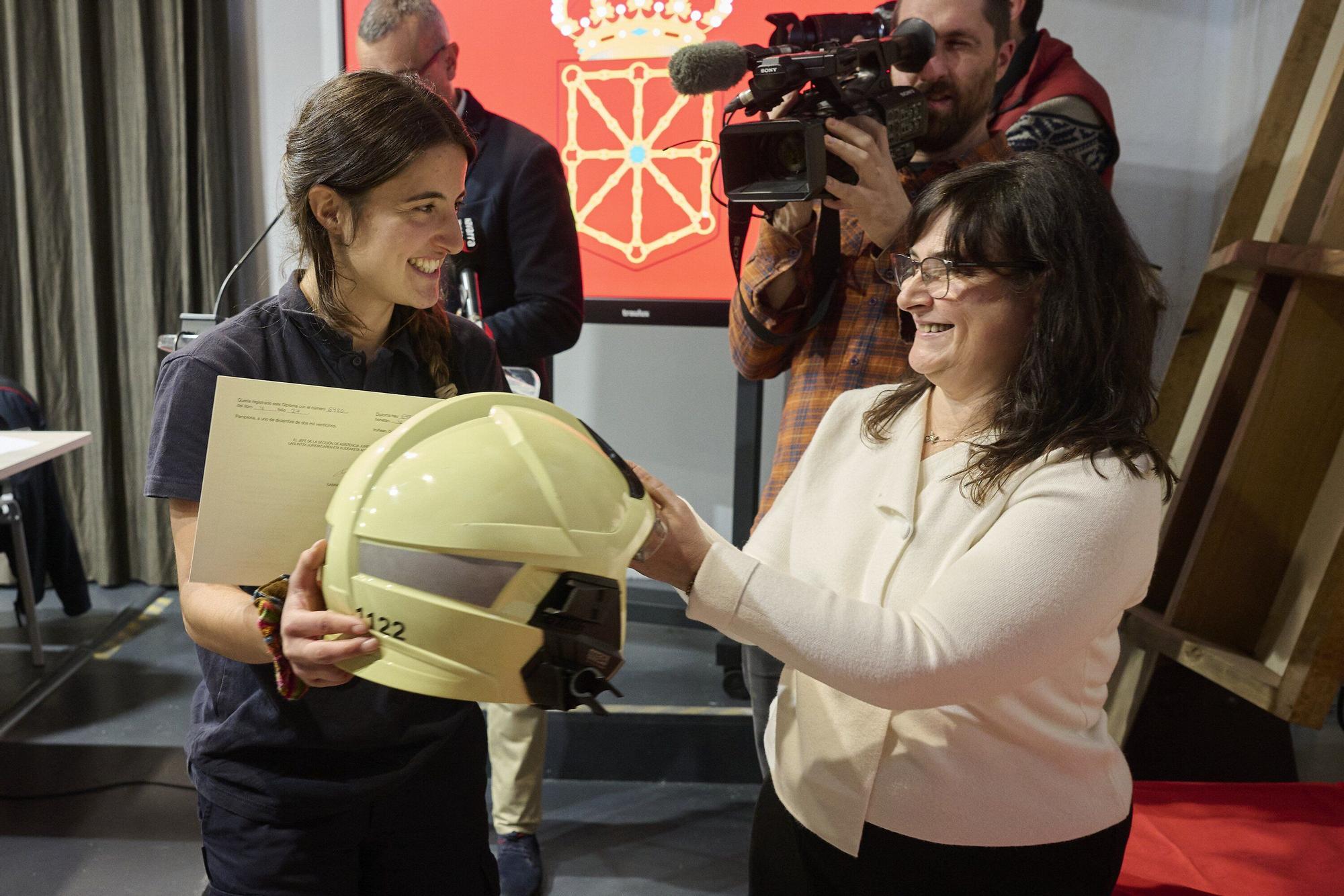 28 hombres y 2 mujeres terminan el Ingreso Básico de Bomberos de Navarra