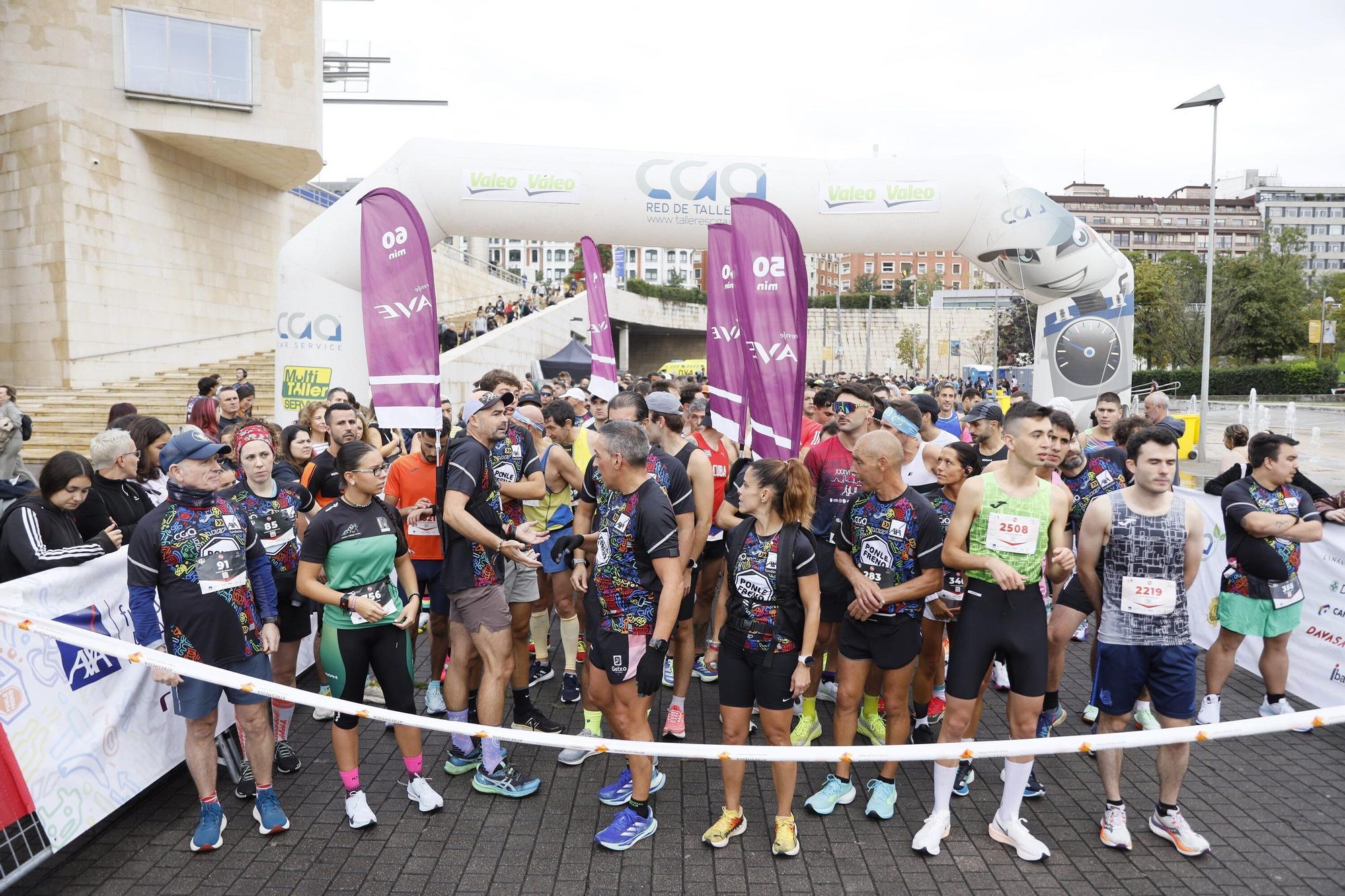 En imágenes: Bilbao corre por las víctimas de los accidentes de tráfico