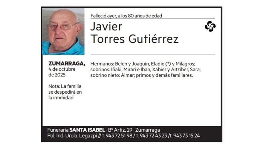Javier Torres Gutiérrez