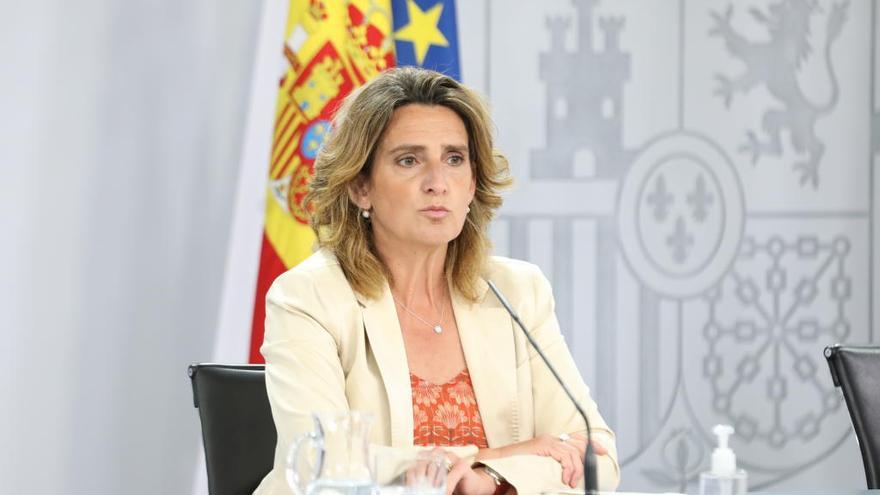 La ministra para la Transición Ecológica, Teresa Ribera.