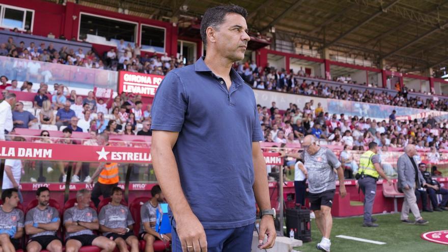 Míchel, entrenador del Girona: “Ahora mismo parece  que estemos en la mierda”