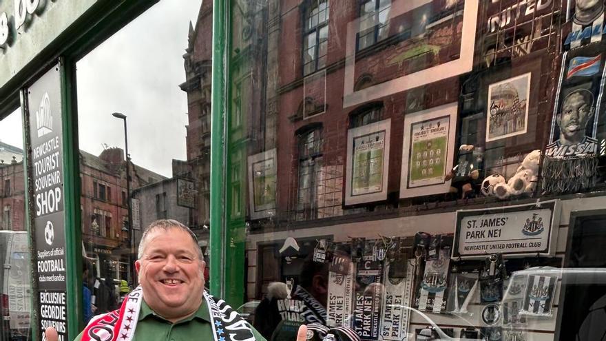 El aficionado inglés que estuvo en Bilbao en 1994: “Es el mejor viaje de mi vida”