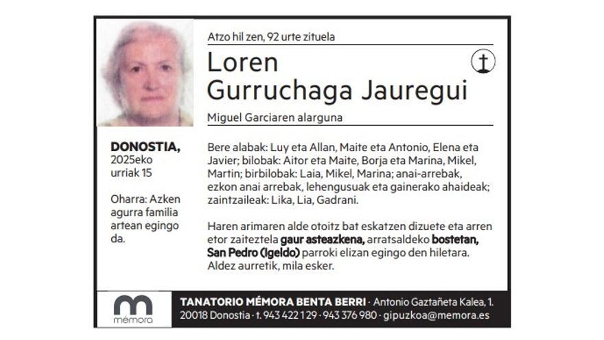 Loren Gurruchaga Jauregui