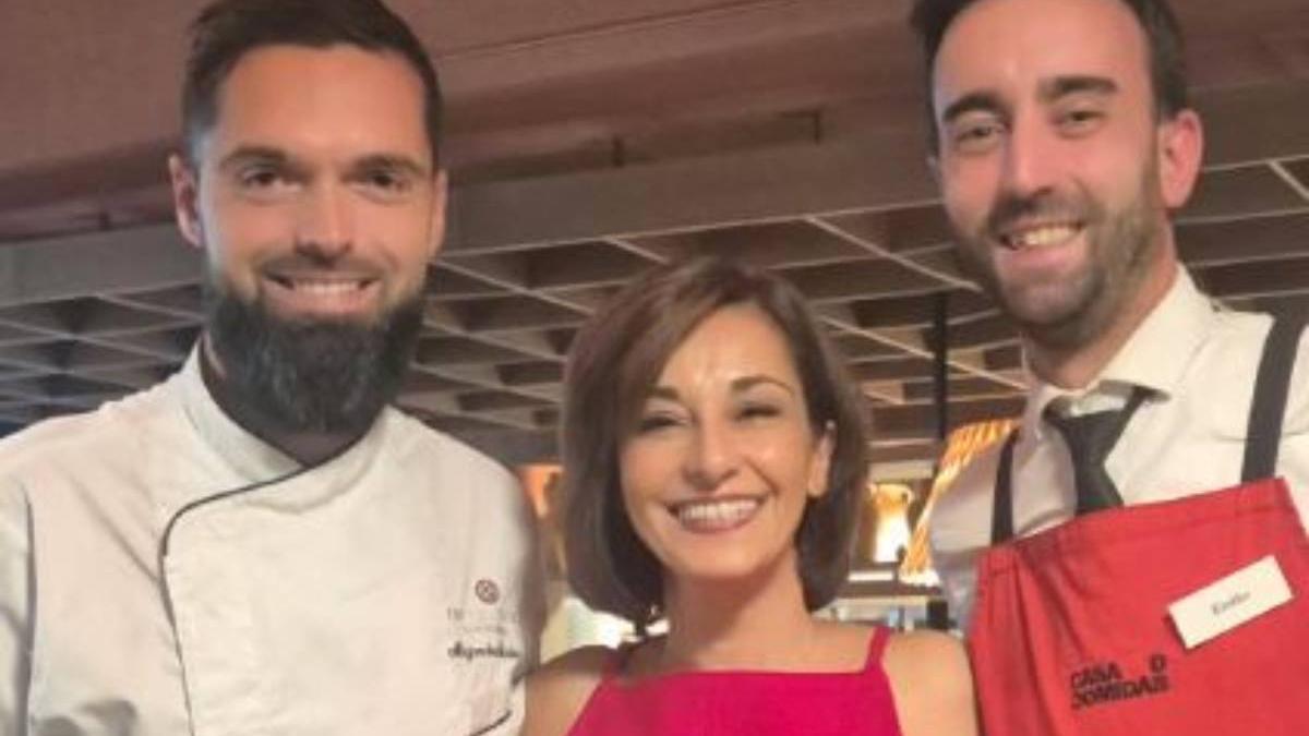 Adela González visita &#039;Casa de Comidas&#039;