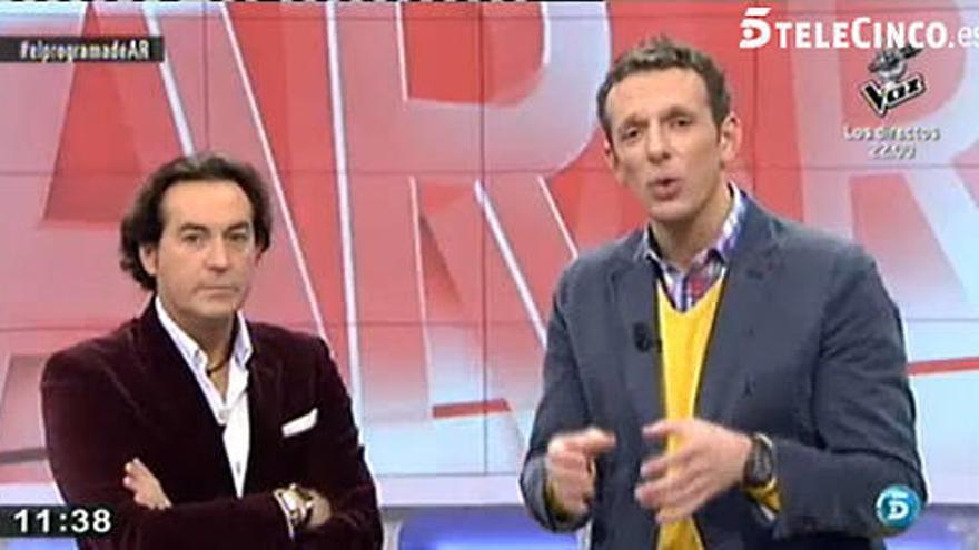 Pipi Estrada, en el programa de Ana Rosa.