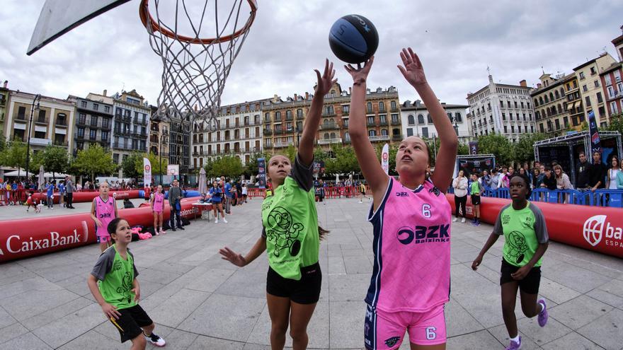 Fotos del circuito 3x3 de baloncesto Caixabank