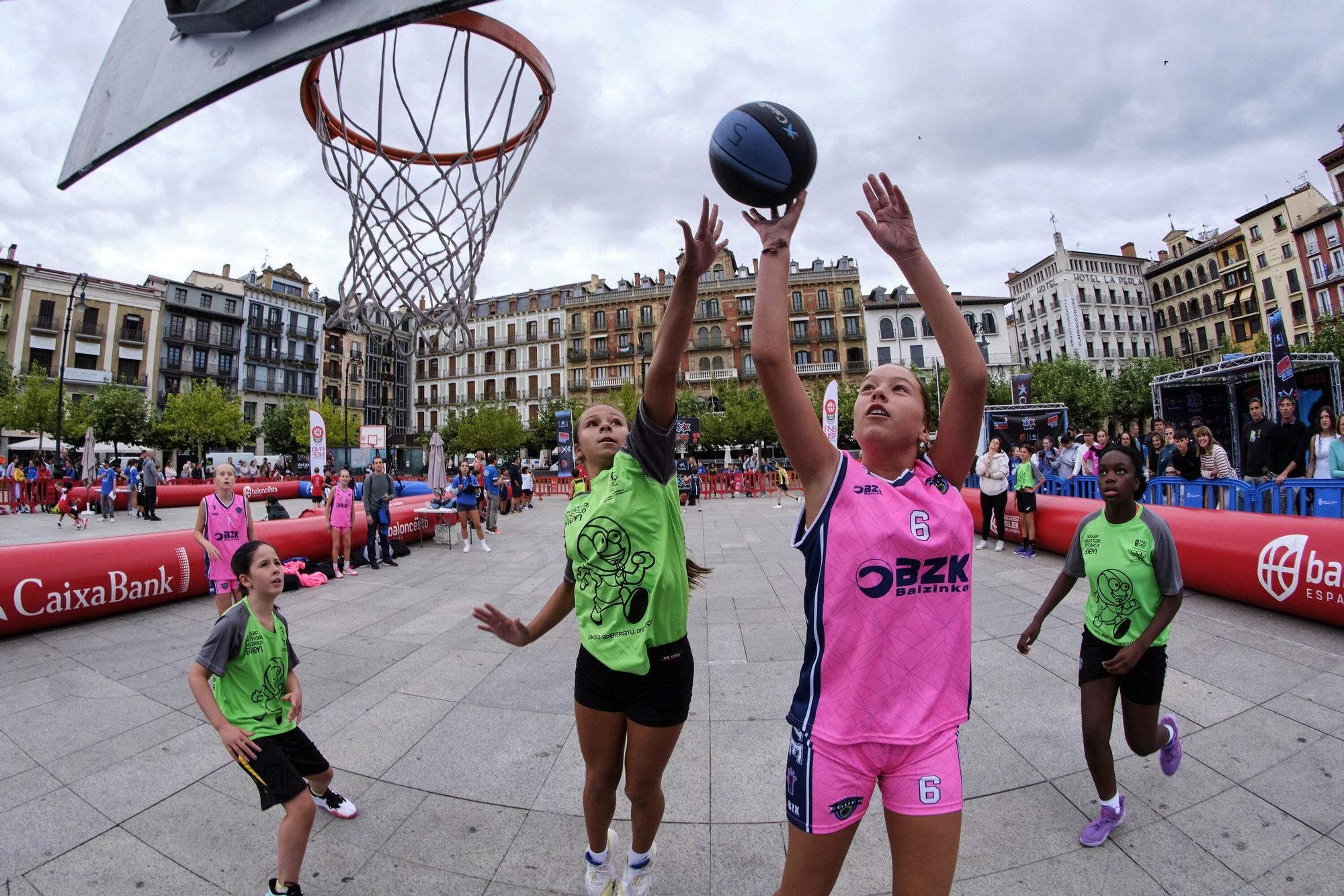 Fotos del circuito 3x3 de baloncesto Caixabank