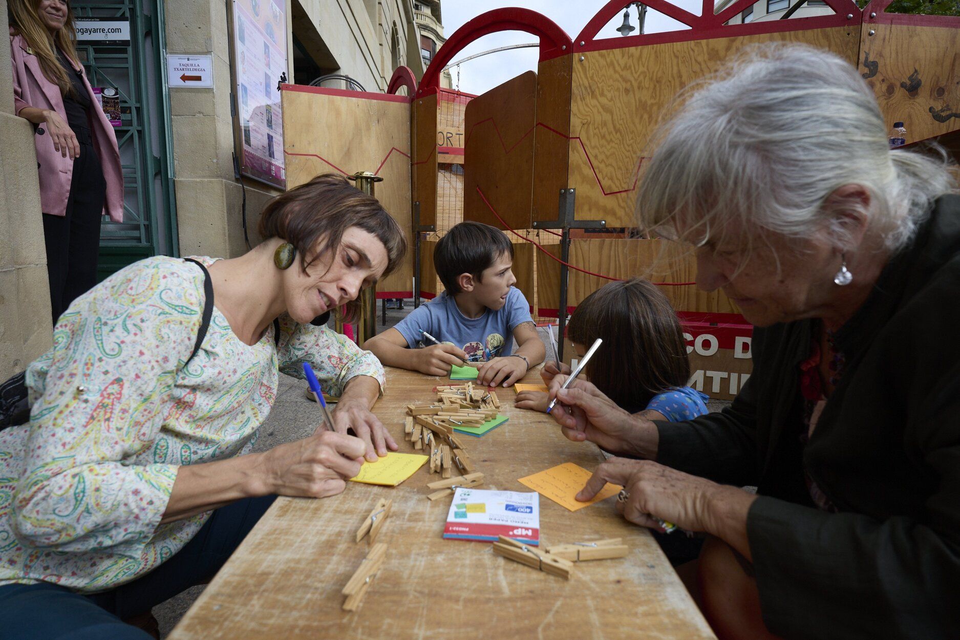 Fotos de la experiencia sensorial "El circo de los sentidos"