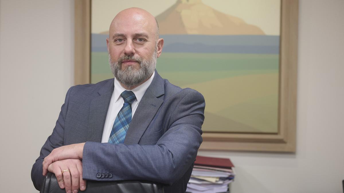 José Luis Arasti, consejero de Economía y Hacienda.