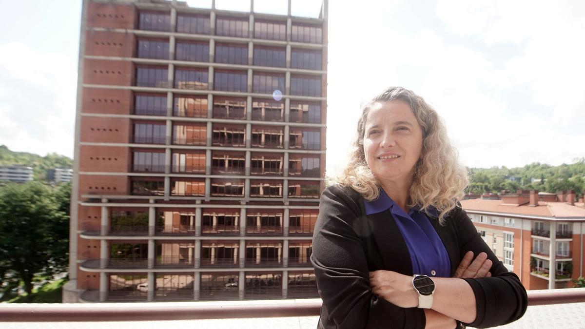 La diputada de Hacienda y Finanzas, Itziar Agirre.