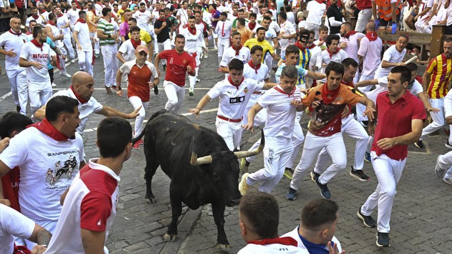 Vídeos del primer encierro de San Fermín 2026 con toros de Fuente Ymbro
