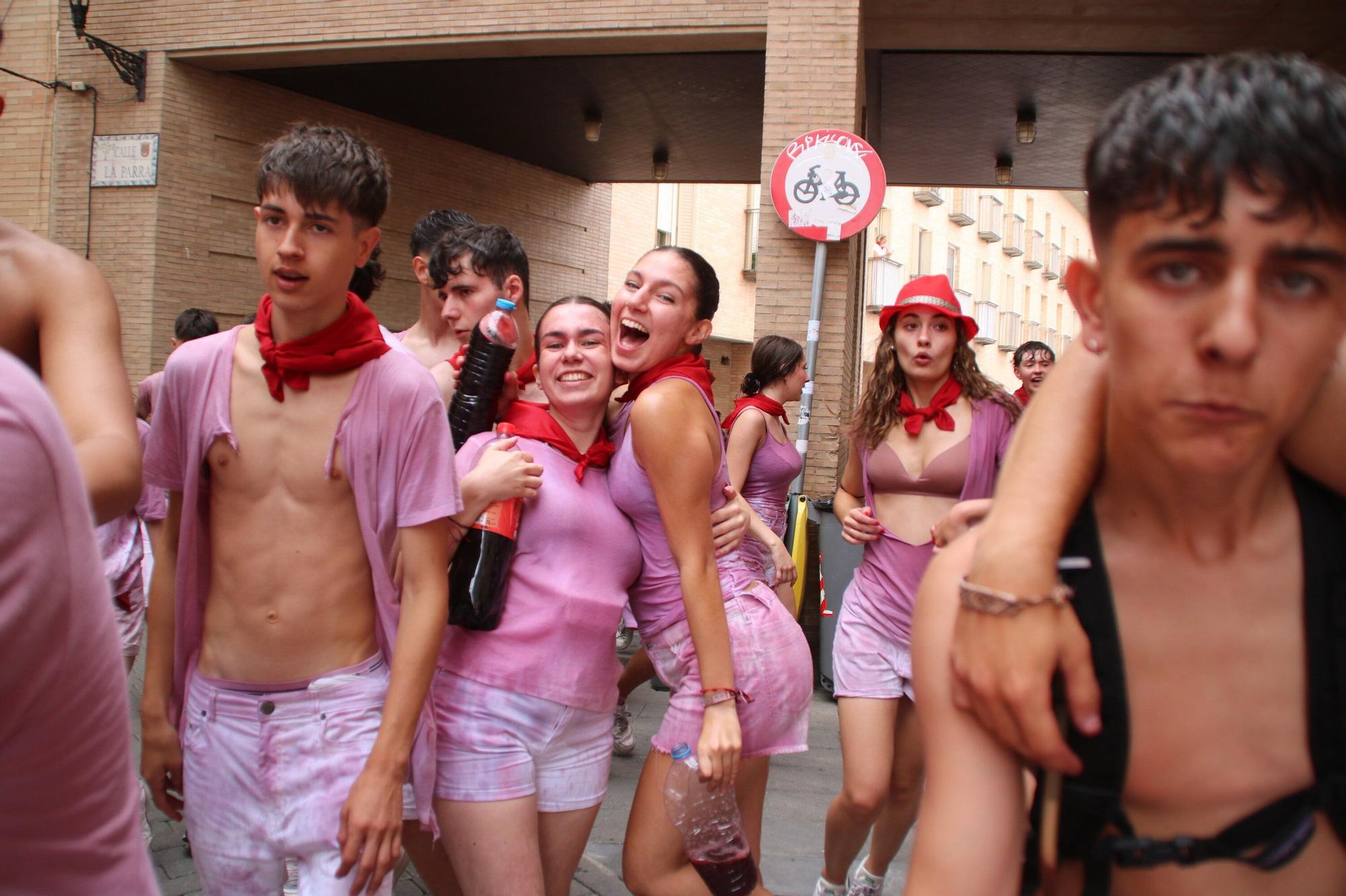 Fotos del cohete de las fiestas de Tudela 2025