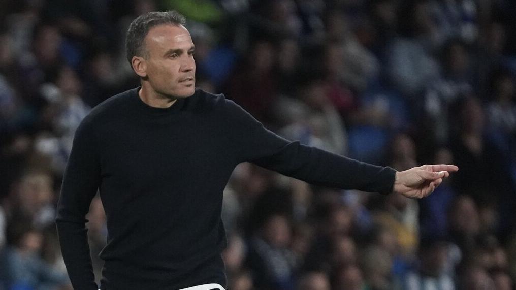 Sergio Francisco, en el duelo ante el Rayo Vallecano.