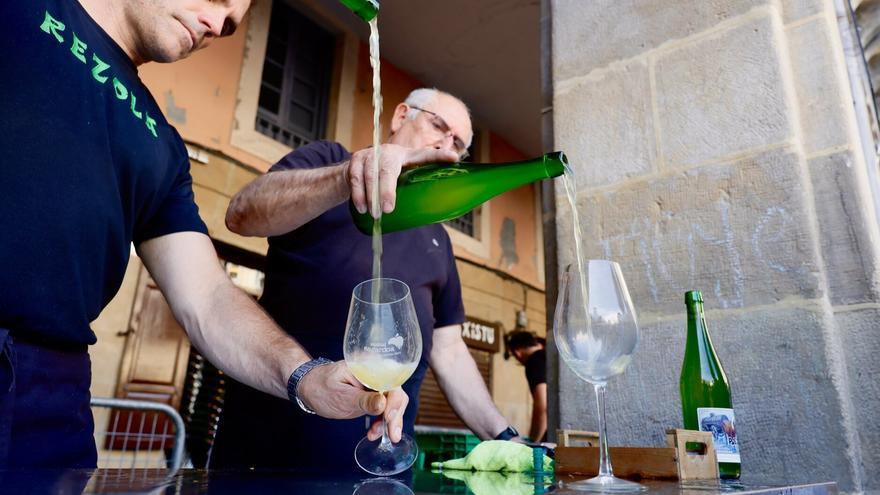 Txox en Donostia: las mejores imágenes de Sagardo eguna