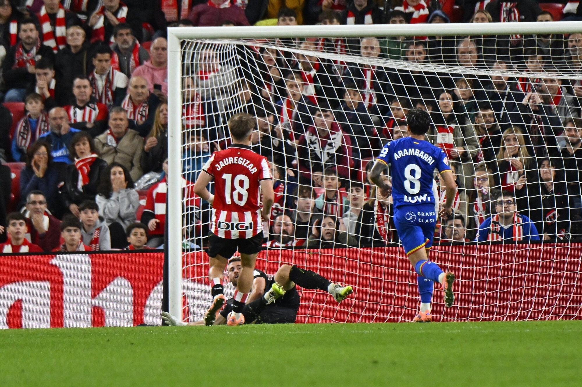 El Athletic-Getafe, en imágenes