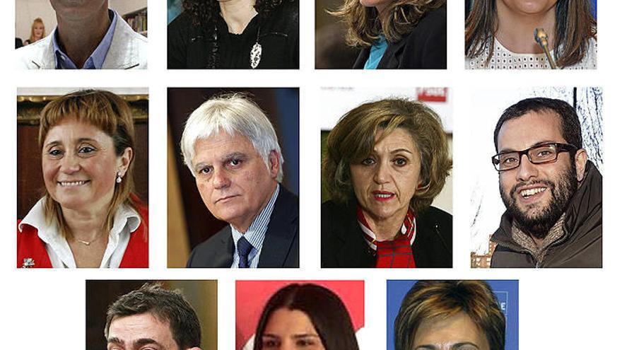 Combo de la Ejecutiva Federal del PSOE.