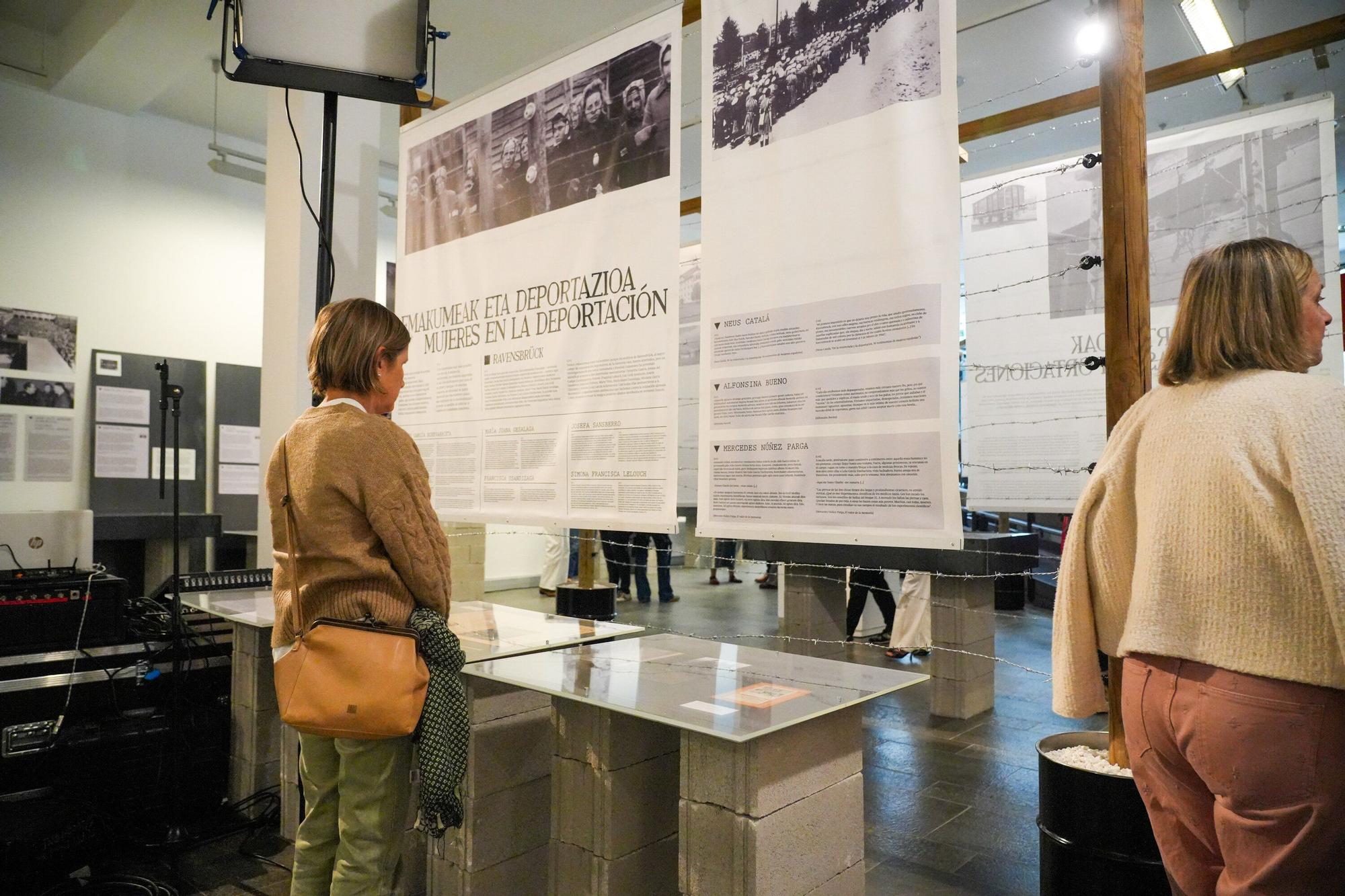 En imágenes: ‘Memoria de la Deportación. Testimonios vascos en los campos de concentración nazis’