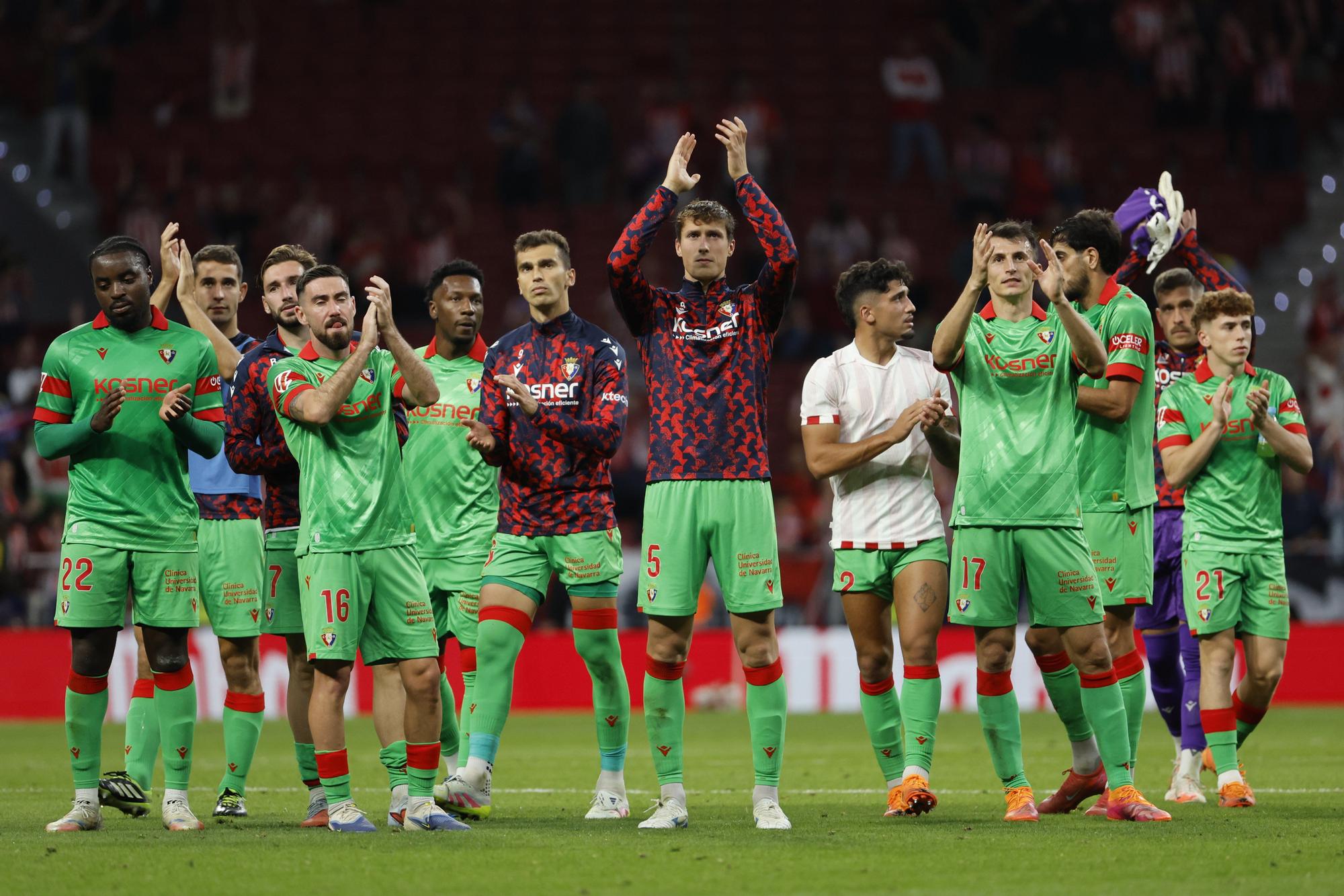 Fotos del partido Atlético de Madrid-Osasuna