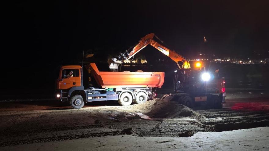 Donostia confía en retirar de Ondarreta &quot;entre 200 y 300 toneladas&quot; de piedras