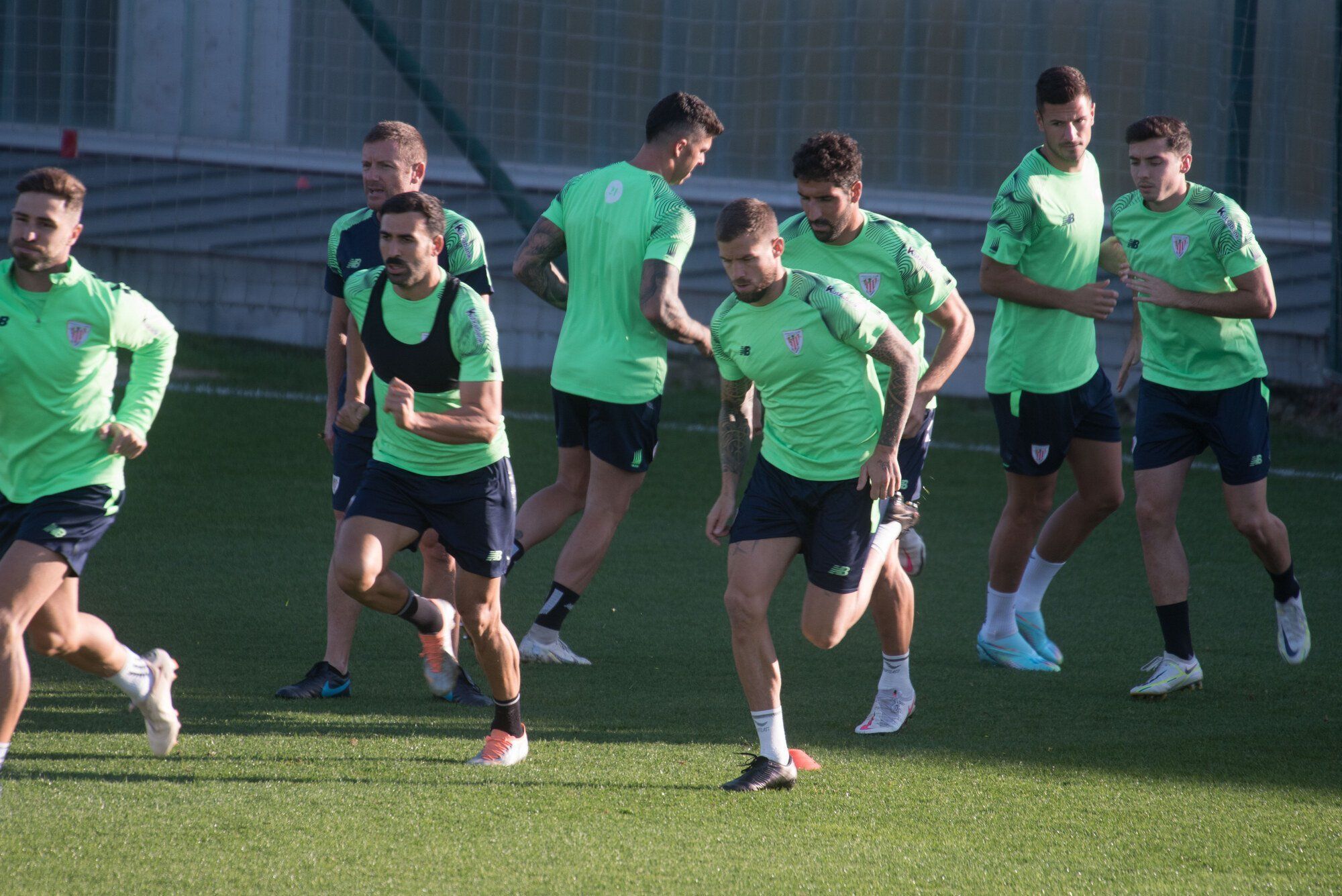Normalidad en la vuelta a los entrenamientos del Athletic