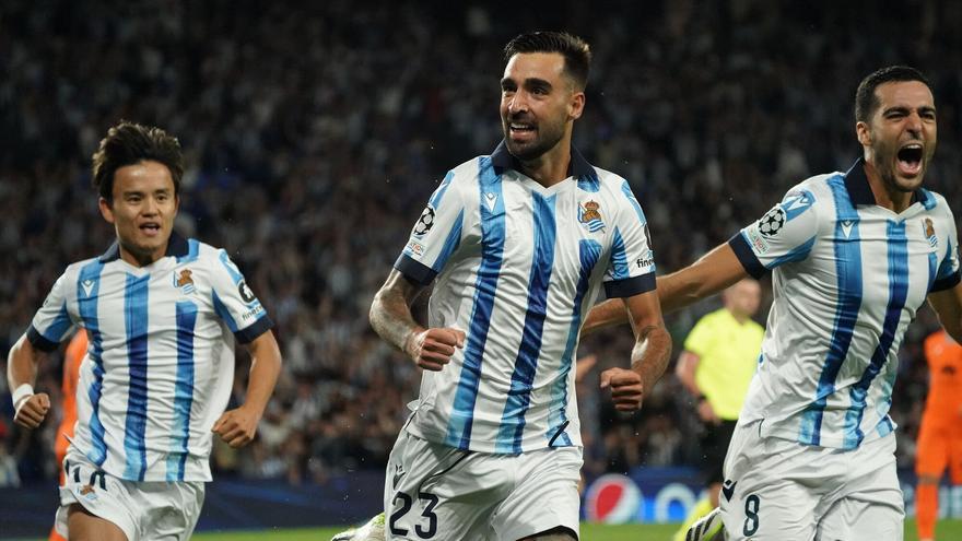 La exitosa trayectoria de la Real en la fase de grupos de la Champions