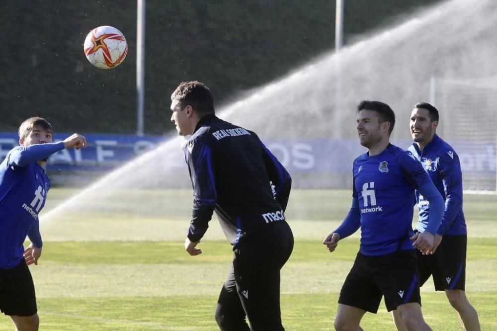 Entrenamiento de la Real 26/01/2022