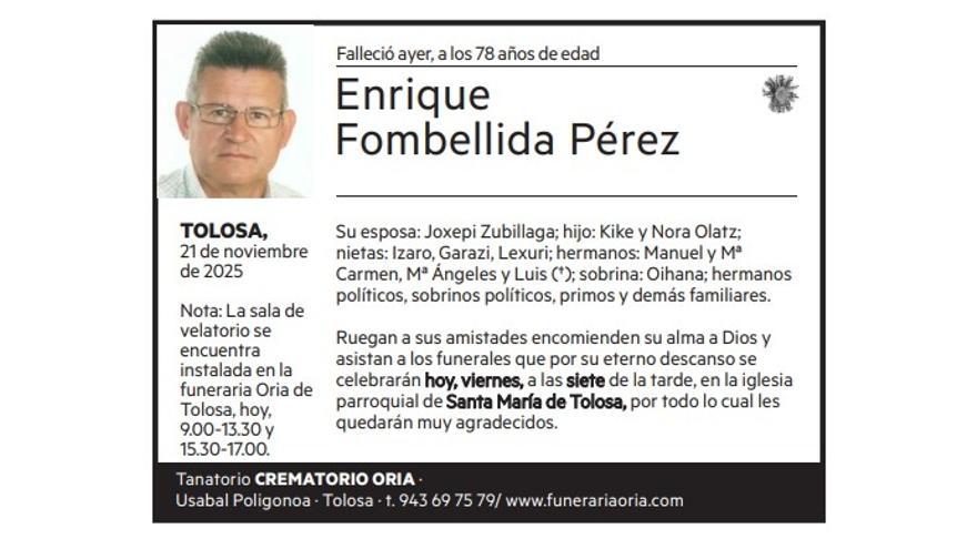 Enrique Fombellida Pérez