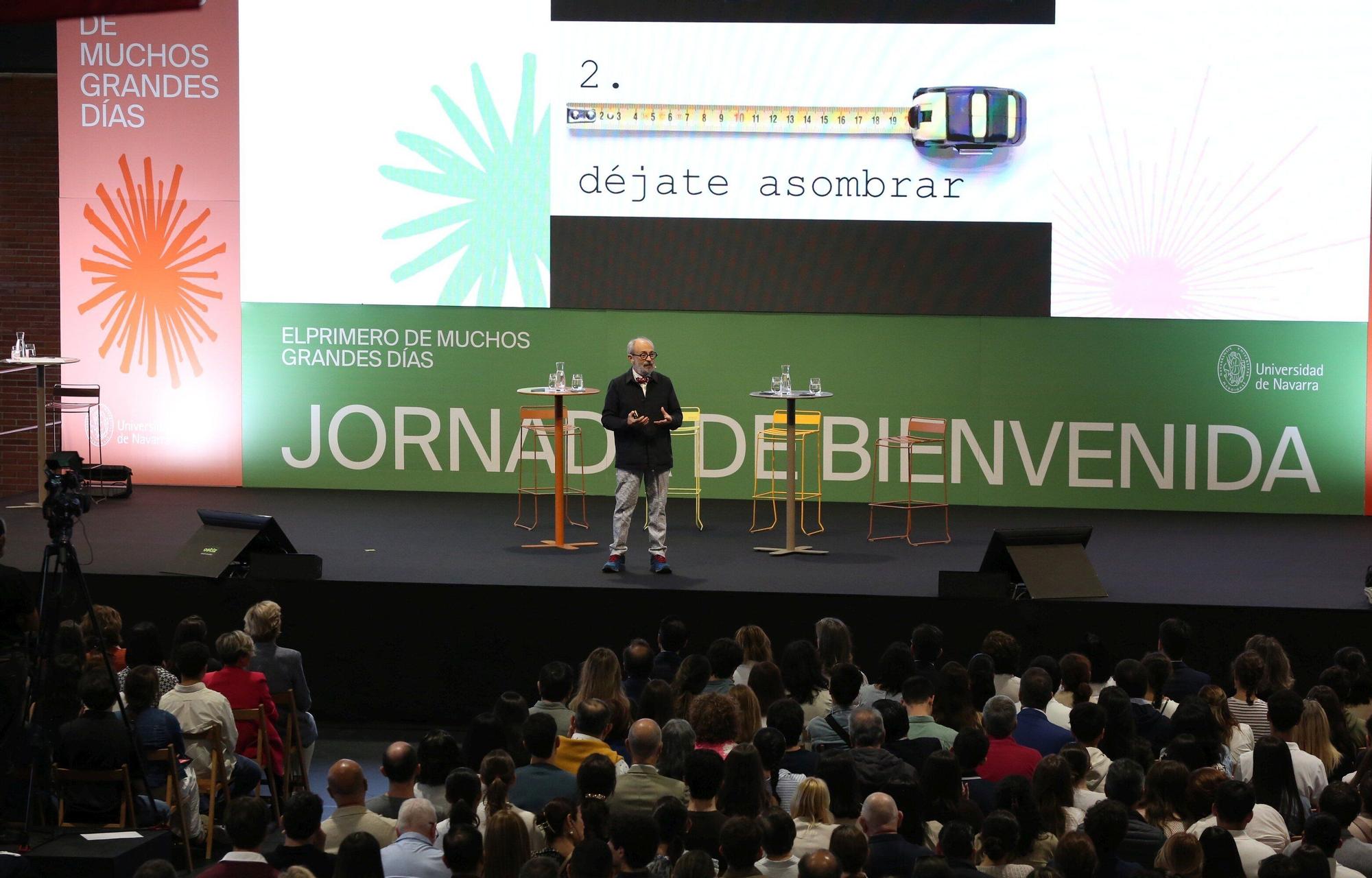 Jornada de bienvenida de la Universidad de Navarra
