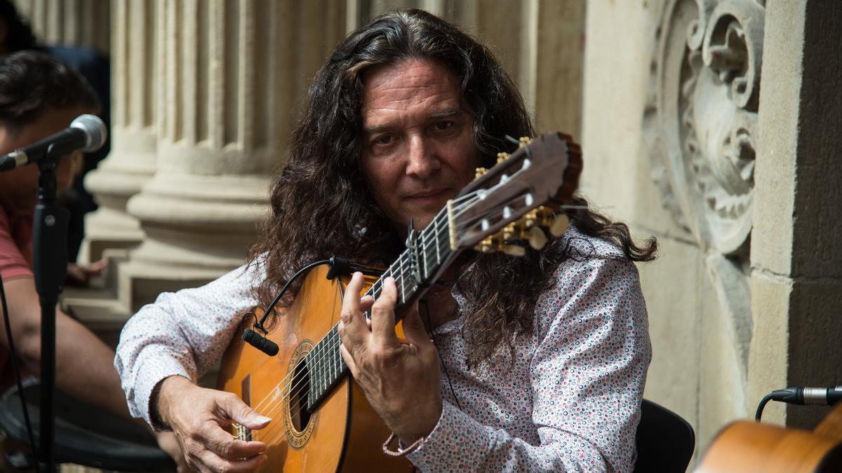Concierto de Tomatito y su hijo en el V Festival Flamenco On Fire 2018.