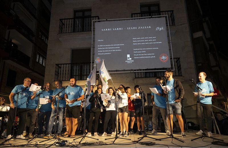 Kantu Afaria y concurso gastronómico en las Agorreko Santikutzak de Legazpi