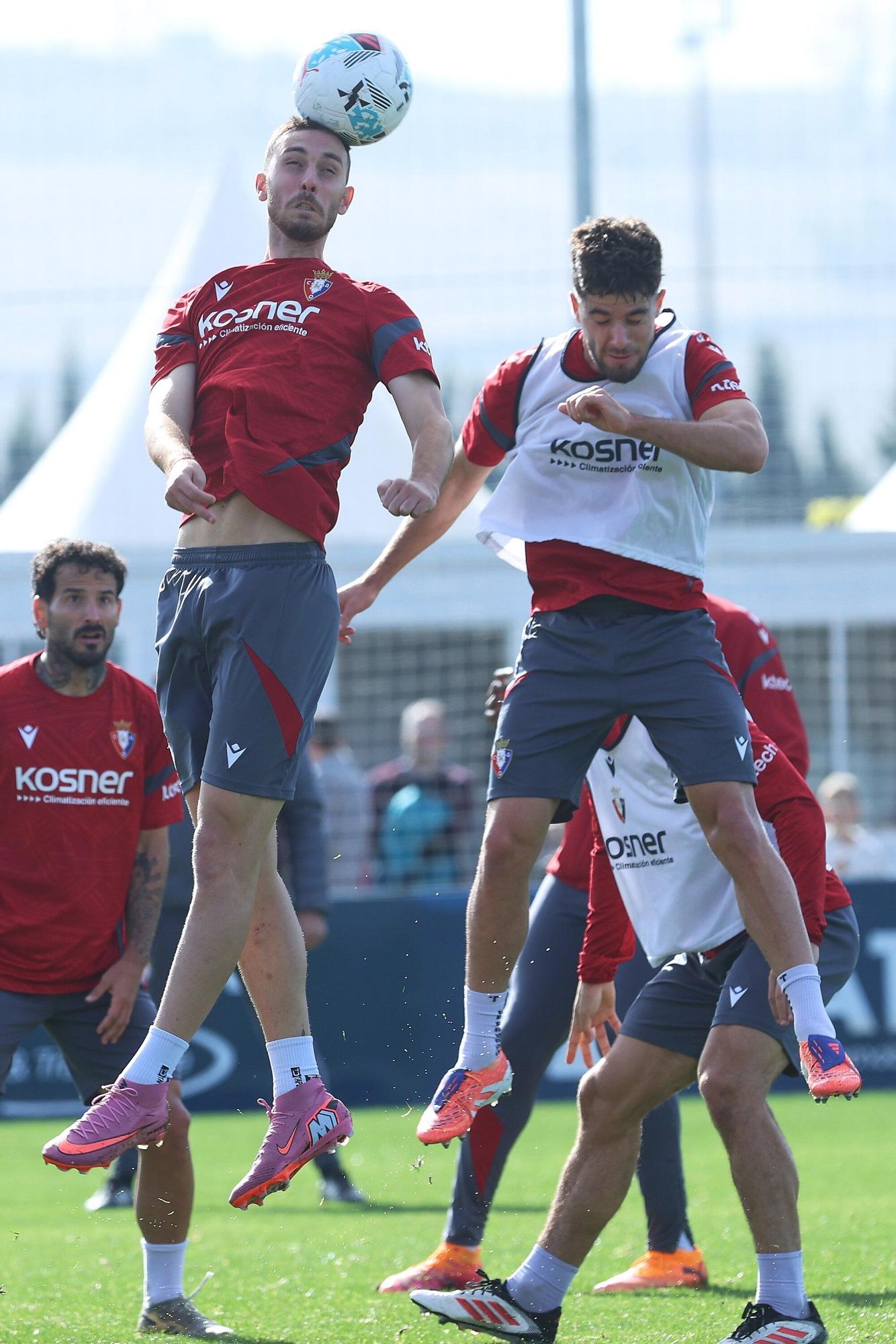 Entrenamiento de Osasuna de este domingo