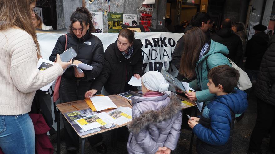 Eibarko Mendiak Bizirik suma 2.284 adhesiones superado el ecuador del plazo de alegaciones al parque eólico de Basalgo