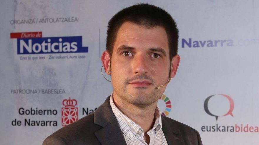 El lingüista navarro Ekaitz Santazilia, candidato a académico de número de Euskaltzaindia en sustitución de Pello Salaburu