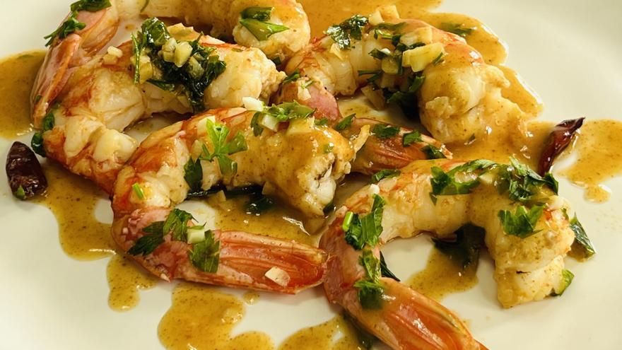 Receta veraniega: gambones al pil-pil, un plato muy nuestro