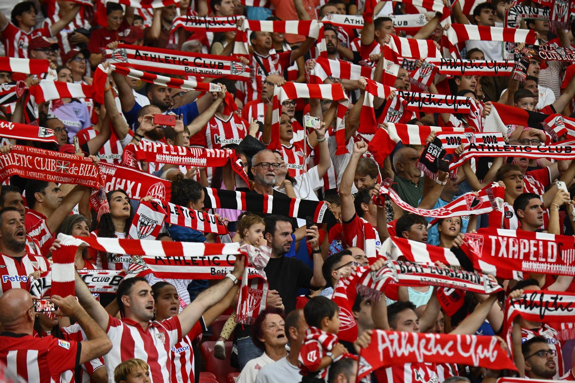 El Athletic - Rayo Vallecano, en imágenes