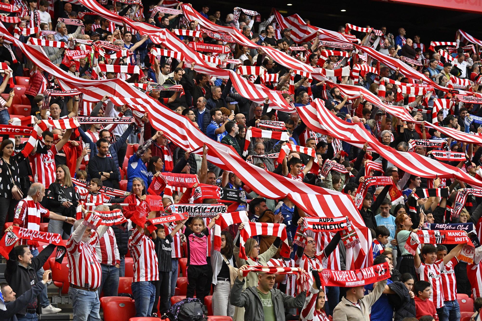 En imágenes: ¿Has estado en San Mamés viendo el Athletic-Real Oviedo? Búscate en nuestra galería