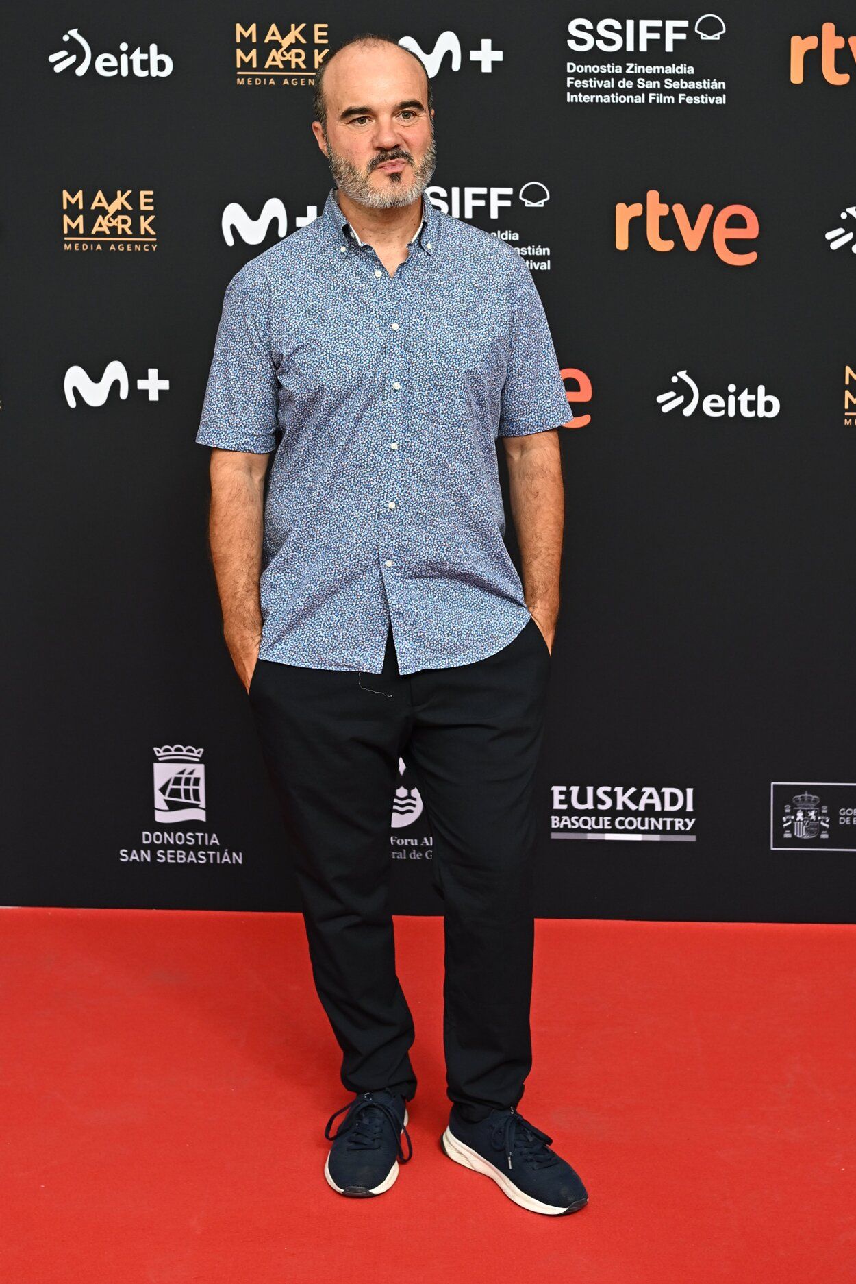 Oskar Alegria, en la sede de la Academia de Cine, donde se ha presentado el festival.