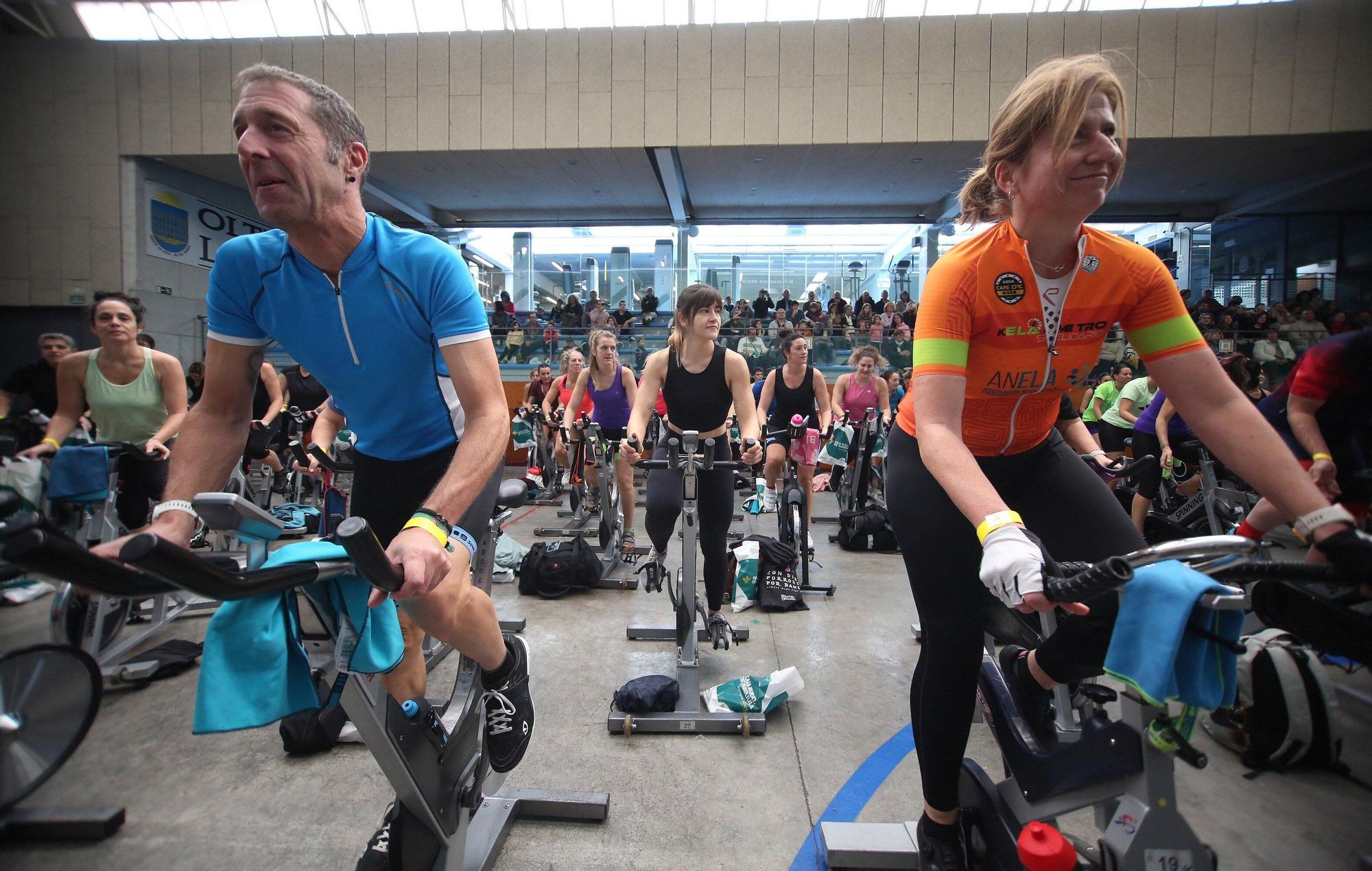 Spinning Band Solidario en Ororbia: música y deporte en directo por una buena causa